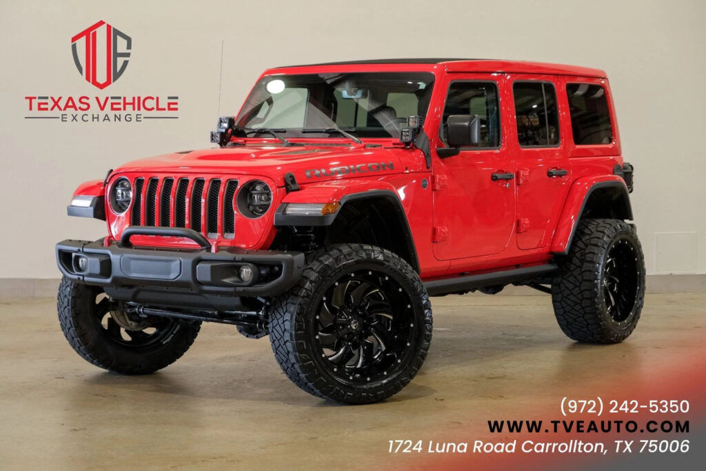 2019 Jeep Wrangler Unlimited Rubicon 4X4 SKY Top,lifted,led’s,fuel WH