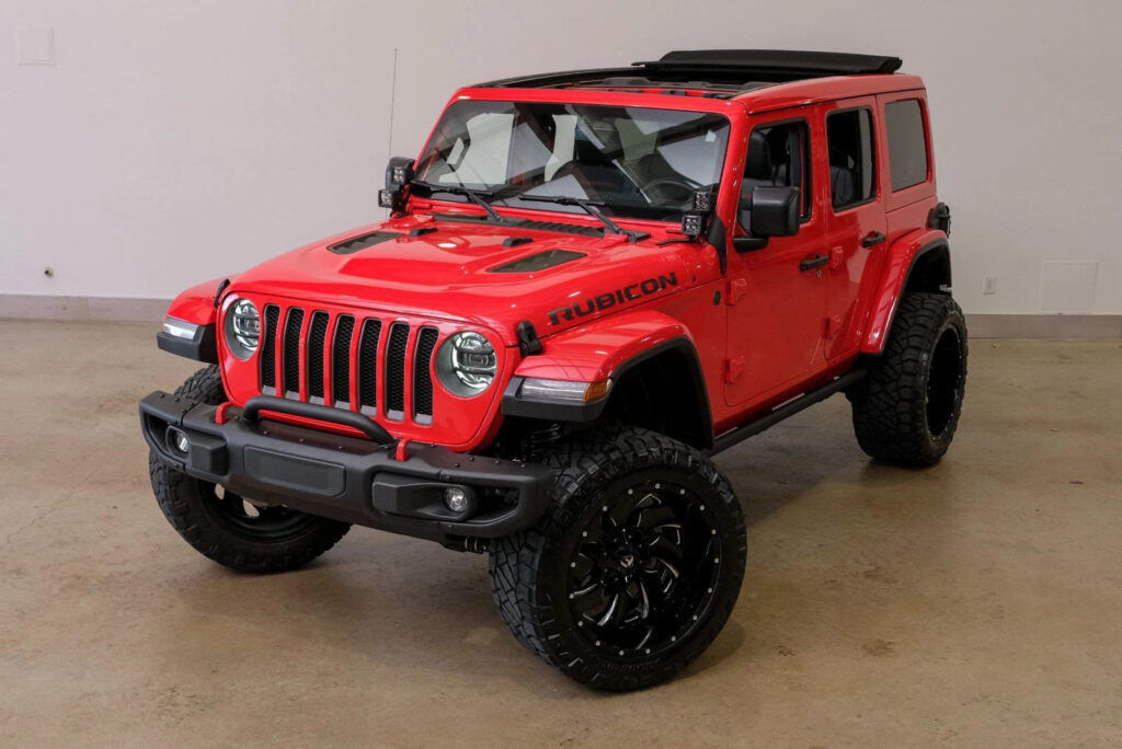 2019 Jeep Wrangler Unlimited Rubicon 4X4 SKY Top,lifted,led’s,fuel WH