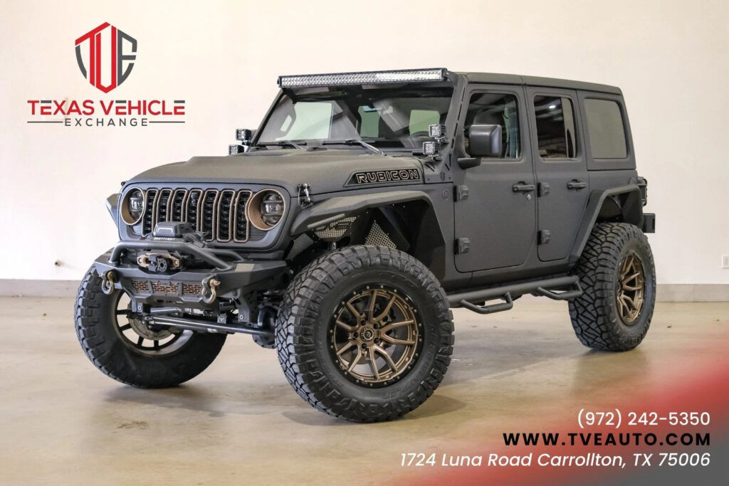 2024 Jeep Wrangler Unlimited Rubicon 4X4 Dupont Kevlar,lifted,bumper