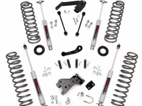 Rough Country 4″ Lift Kit N3 Shocks for 07-18 Jeep Wrangler JK Unlimited 4 Door for sale