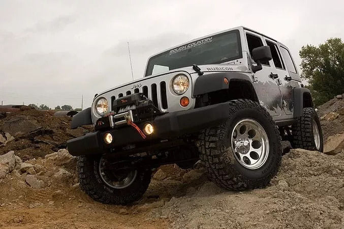 Rough Country 4″ Lift Kit N3 Shocks for 07-18 Jeep Wrangler JK Unlimited 4 Door