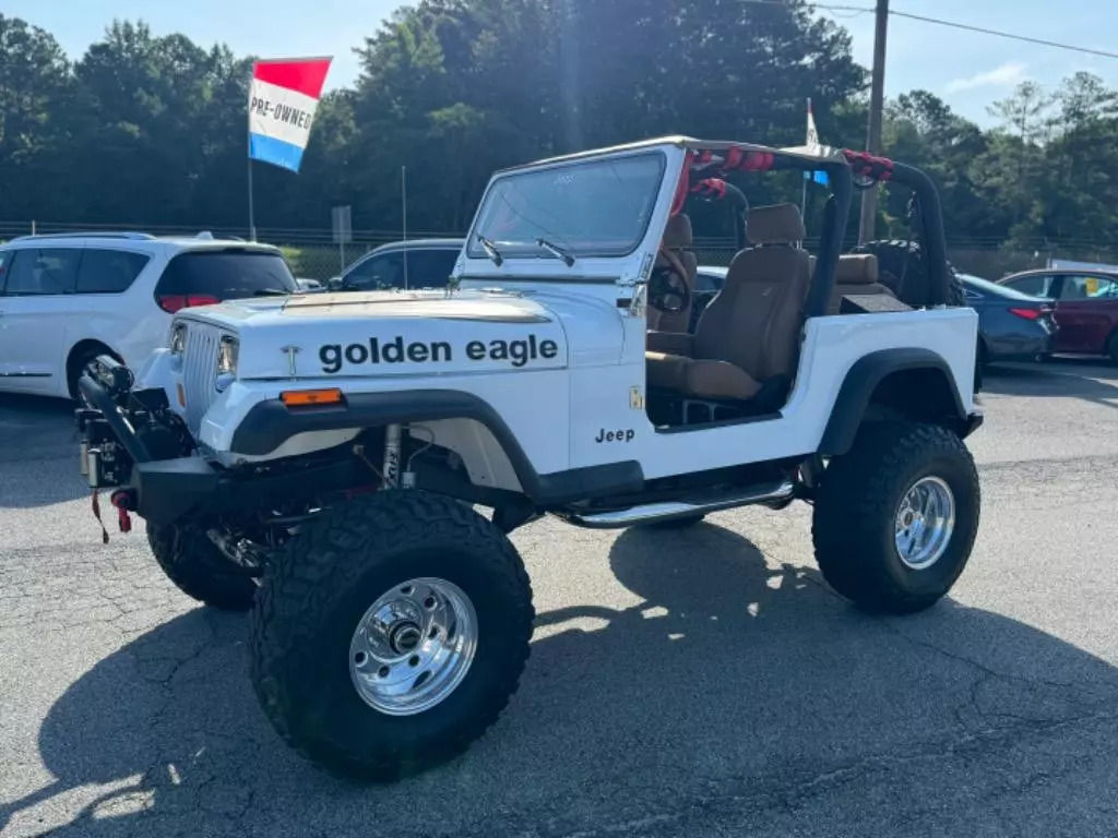 1978 Jeep Cj Resto mod LS 4l60e Trans Golden Eagle