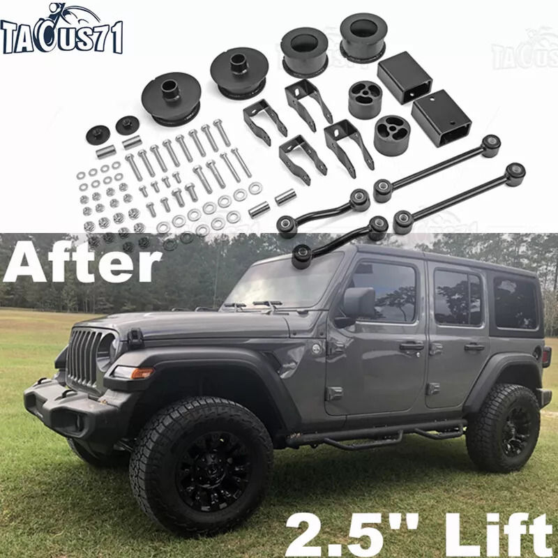 2.5” inch Leveling Lift Kit For Jeep Wrangler JL 2018-2019 2020 2021 22 23 4WD