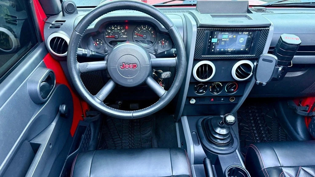 2007 Jeep Wrangler X – 6 Speed Manual Flame RED Loaded W/ Upgrades