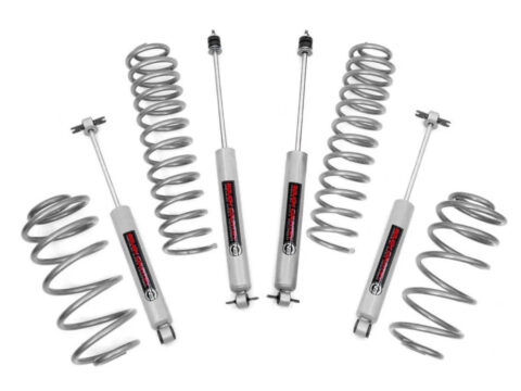 Rough Country 2.5″ Suspension Lift Kit for Jeep Wrangler TJ 1997-2006 (4.0l) for sale