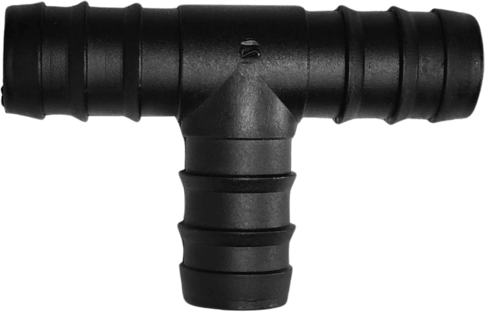 PEJ17 สามทาง PE 25x25x25mm ดำ