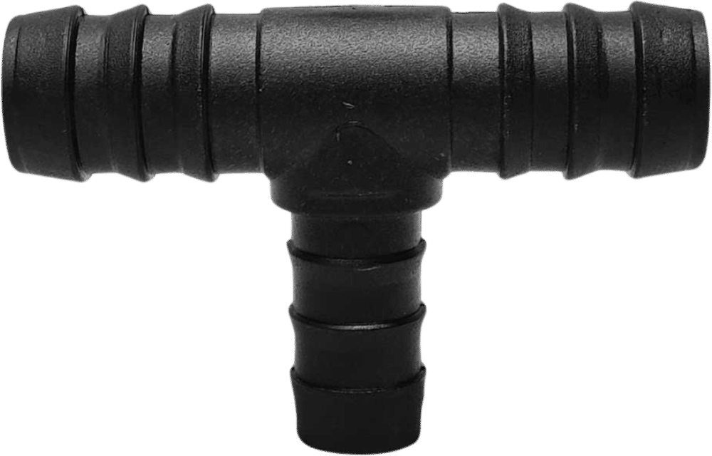 PEJ20 สามทางลด PE 25x20x25 mm ดำ