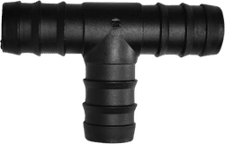 PEJ17 สามทาง PE 25x25x25mm ดำ
