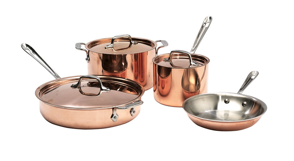 Copper pans