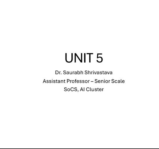 Course Content theory