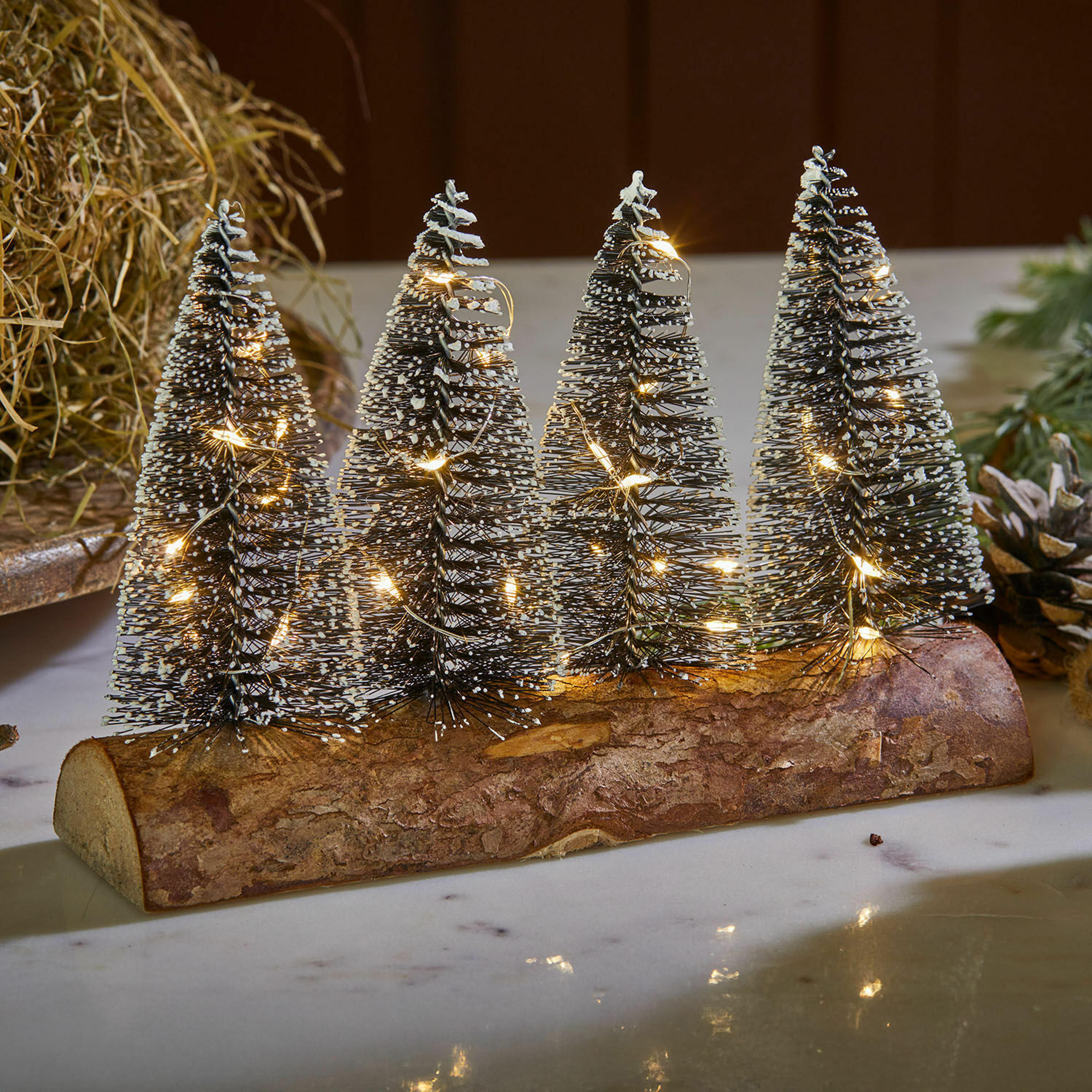 Sapins déco à LED Grimstad