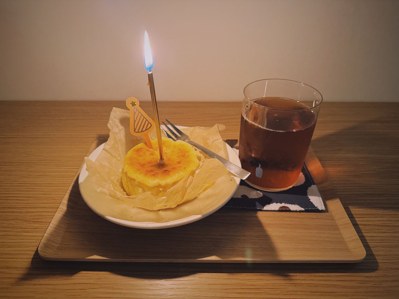 榴莲巴斯克蛋糕