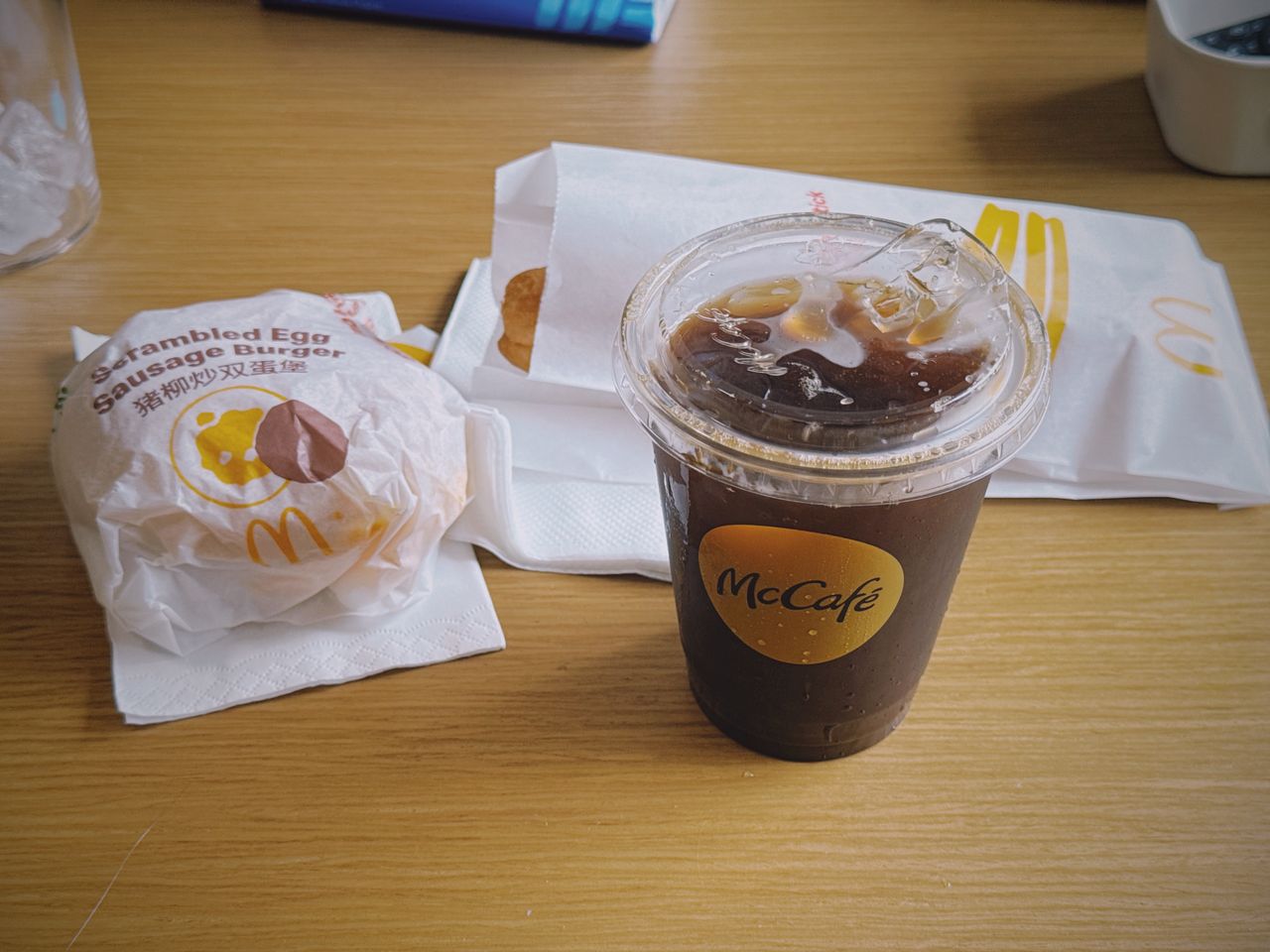 麦当劳早餐套餐