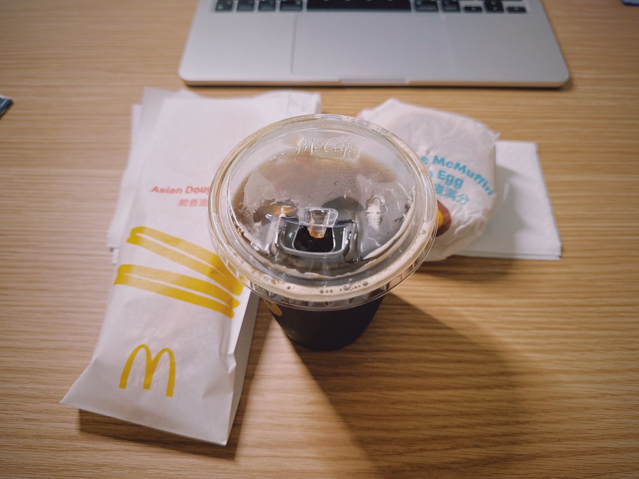 麦当劳早餐套餐