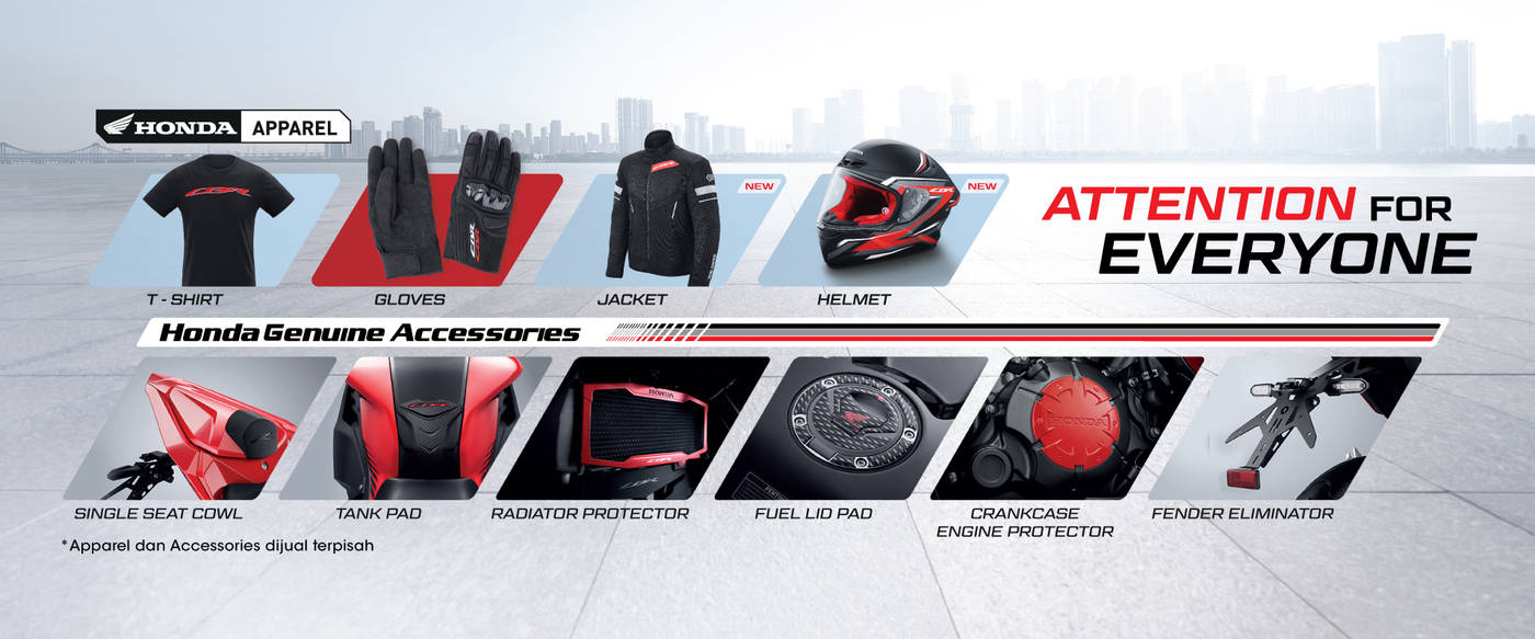 Honda CBR150R Aksesoris & Appareal