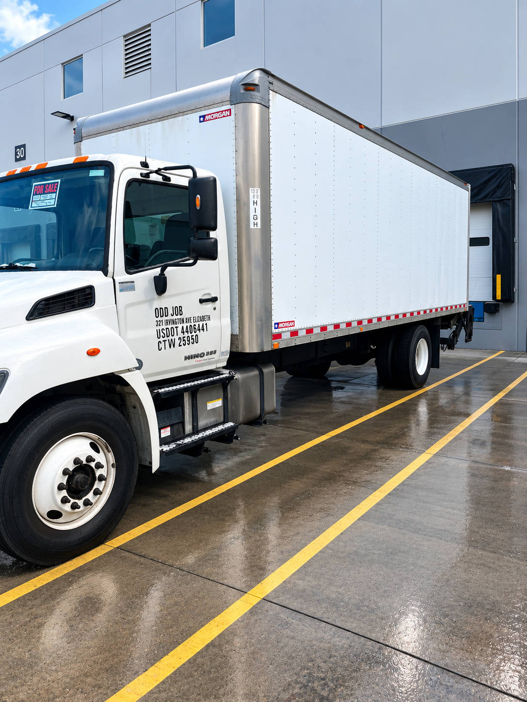 A clean, dependable truck for freight across Central New Jersey.