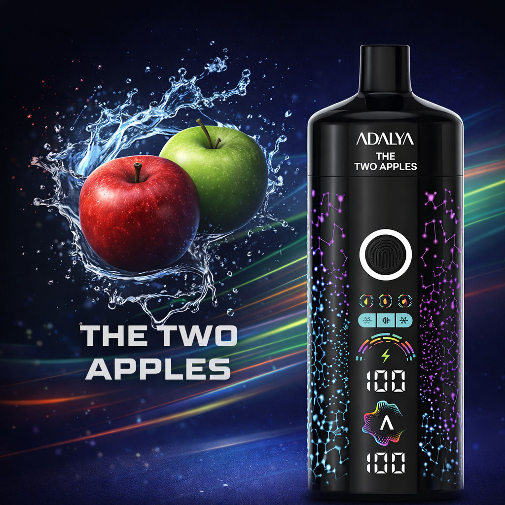 Adalya The Two Apples 8K Disposable Vape – 8000 Puffs