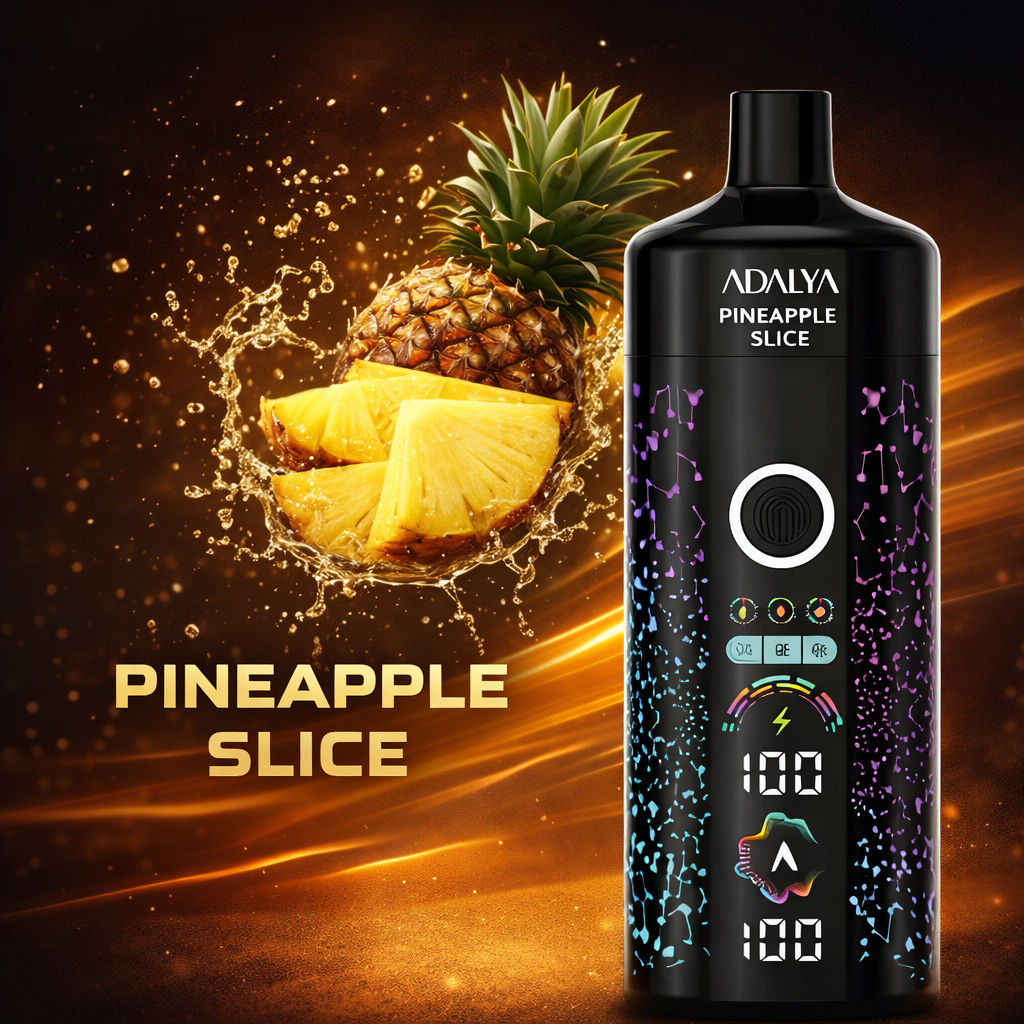 Adalya Pineapple Slice 8K Disposable Vape – 8000 Puffs