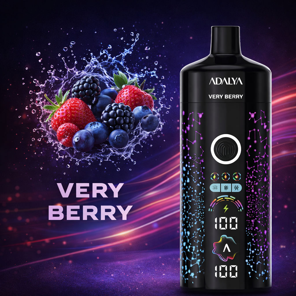 Adalya Very Berry 8K Disposable Vape – 8000 Puffs