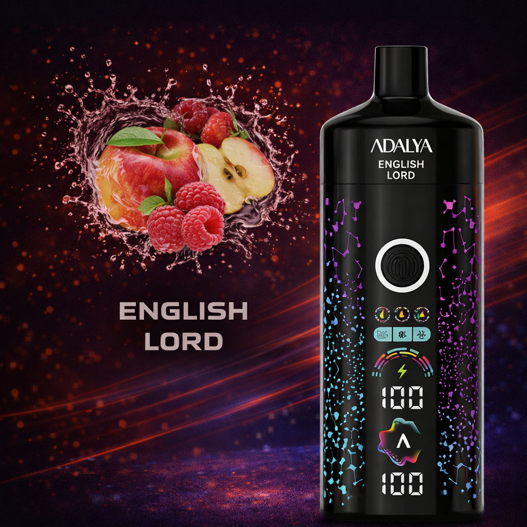 Adalya English Lord 8K Disposable Vape – 8000 Puffs