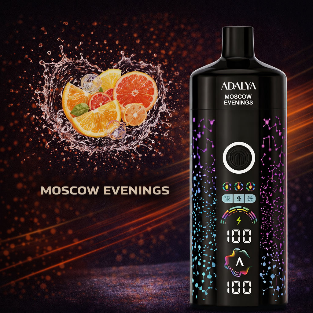 Adalya Moscow Evenings 8K Disposable Vape – 8000 Puffs