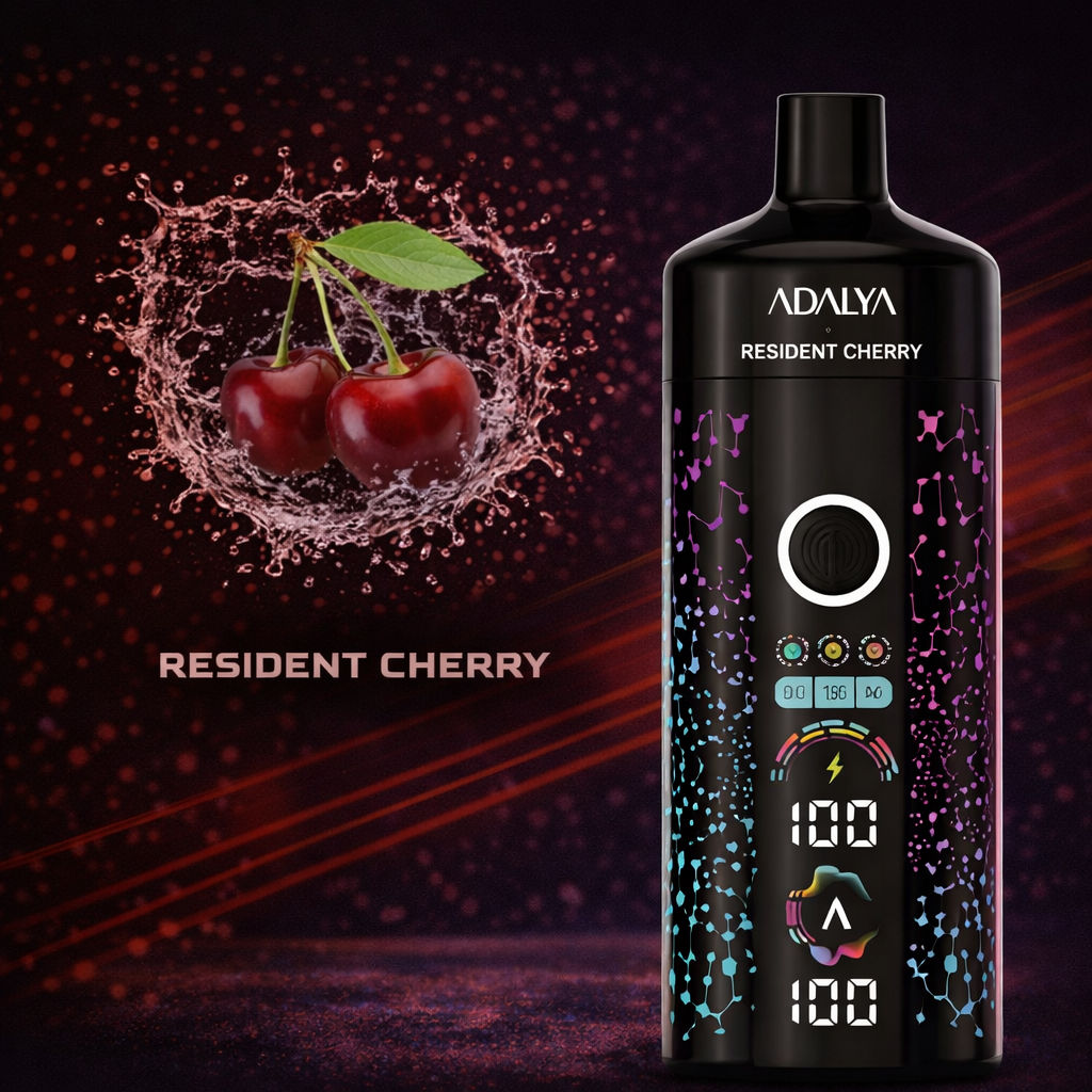Adalya Resident Cherry 8K Disposable Vape – 8000 Puffs