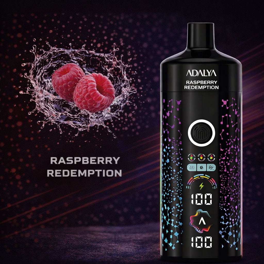 Adalya Raspberry Redemption 8K Disposable Vape – 8000 Puffs