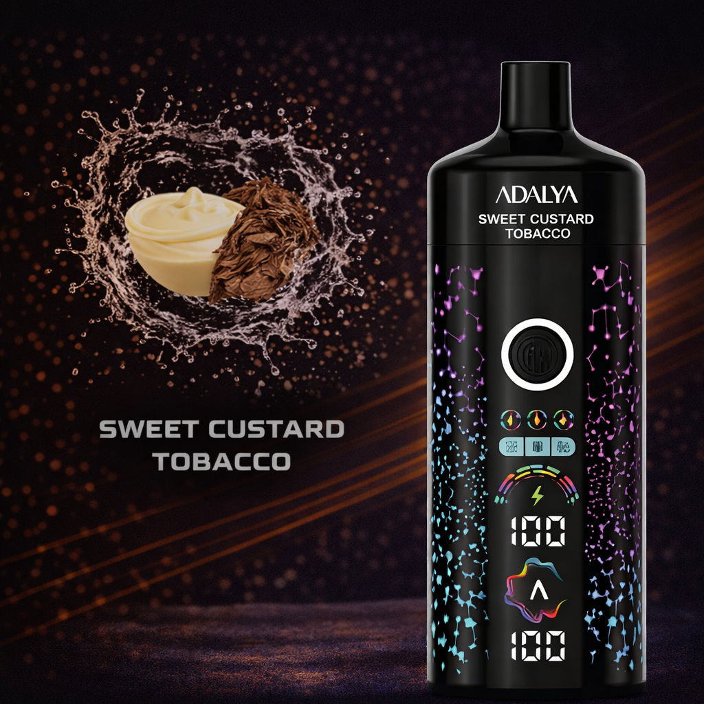 Adalya Sweet Custard Tobacco 8K Disposable Vape – 8000 Puffs