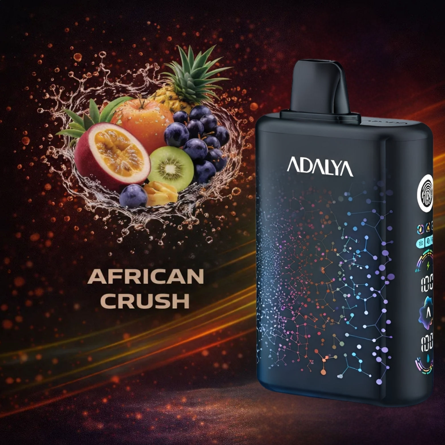 Adalya African Crush 30K Disposable Vape – 30000 Puffs