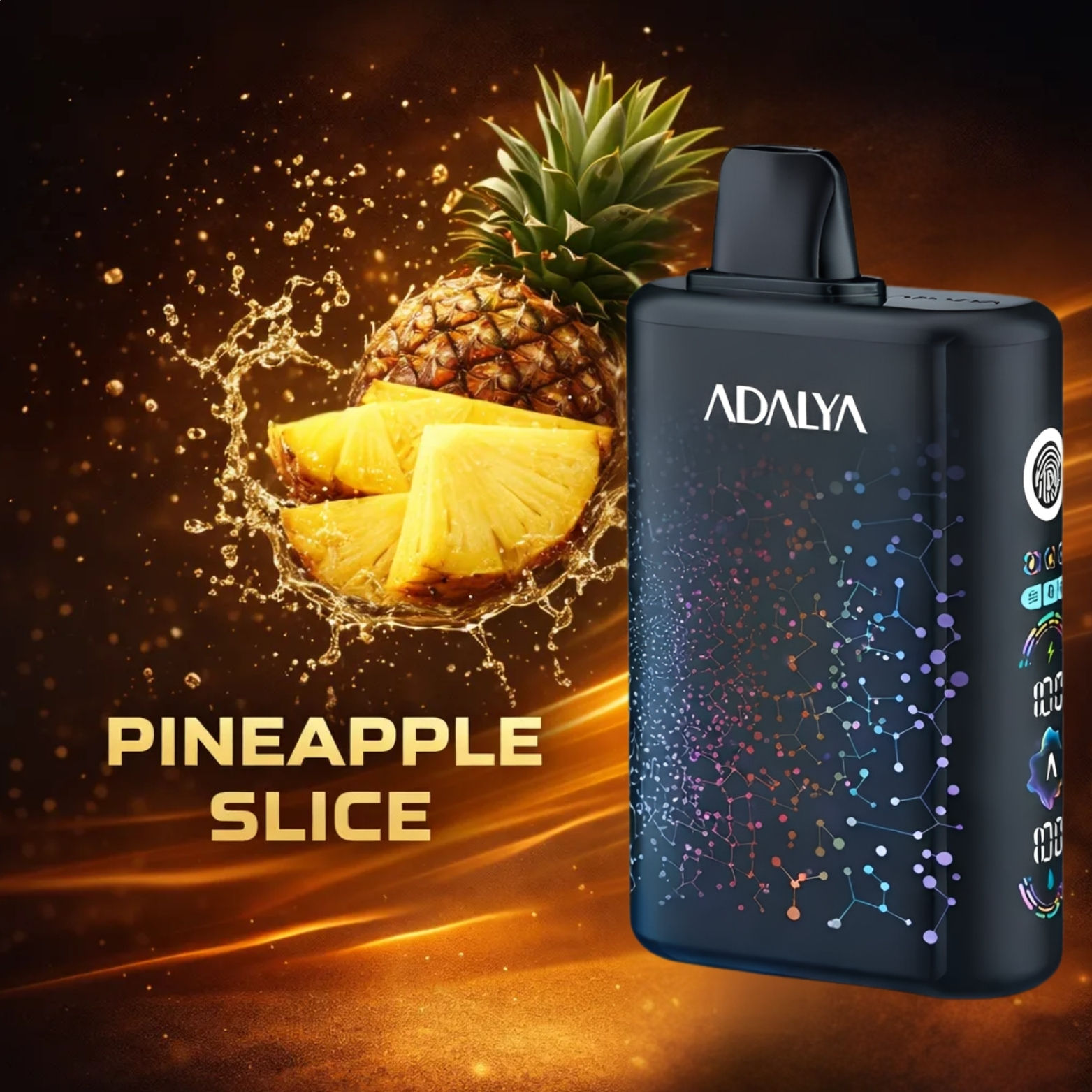 Adalya Pineapple Slice 30K Disposable Vape – 30000 Puffs