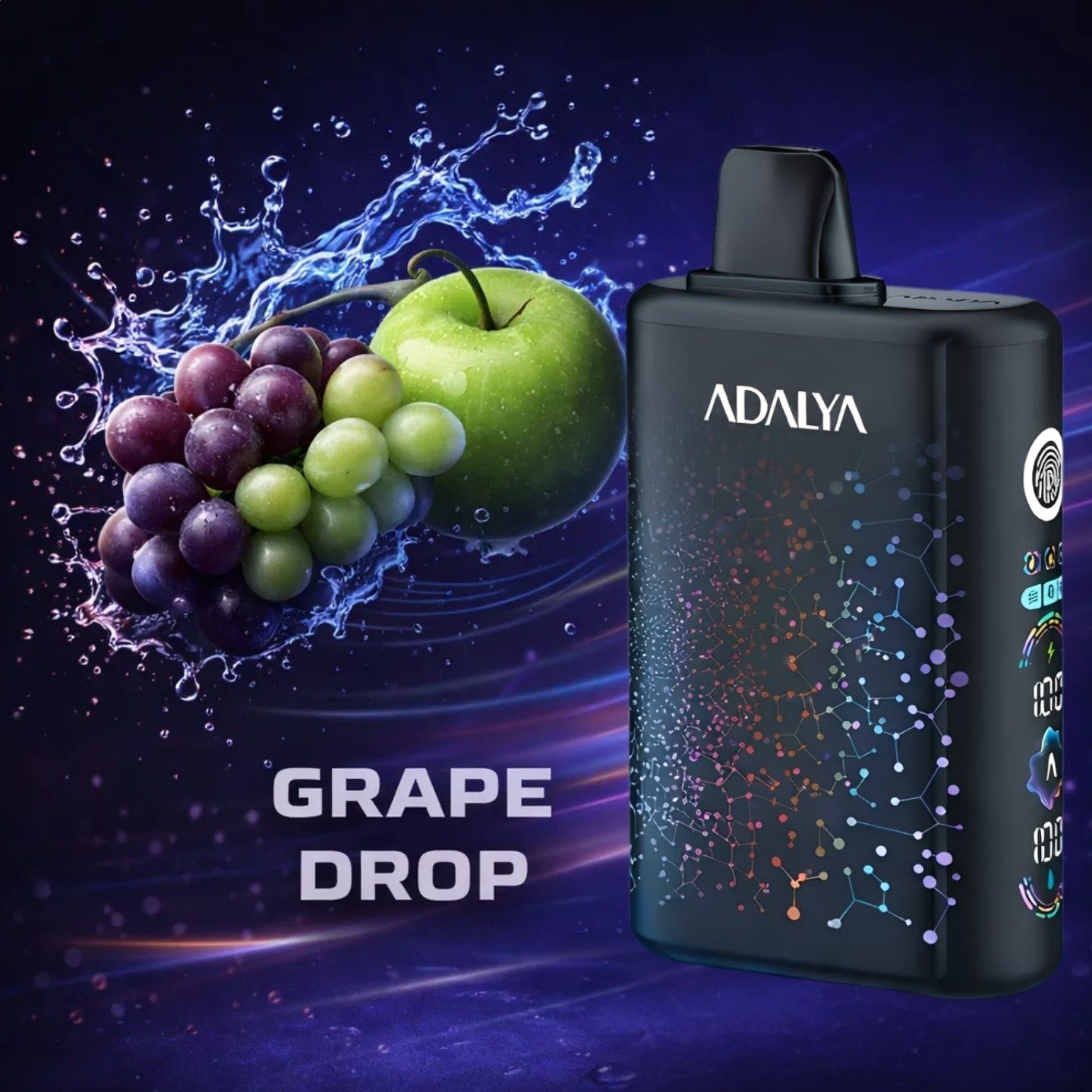 Adalya Grape Drop 30K Disposable Vape – 30000 Puffs