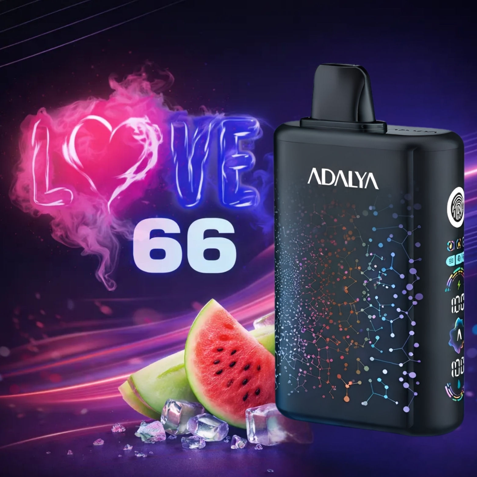 Adalya Love 66 30K Disposable Vape – 30000 Puffs