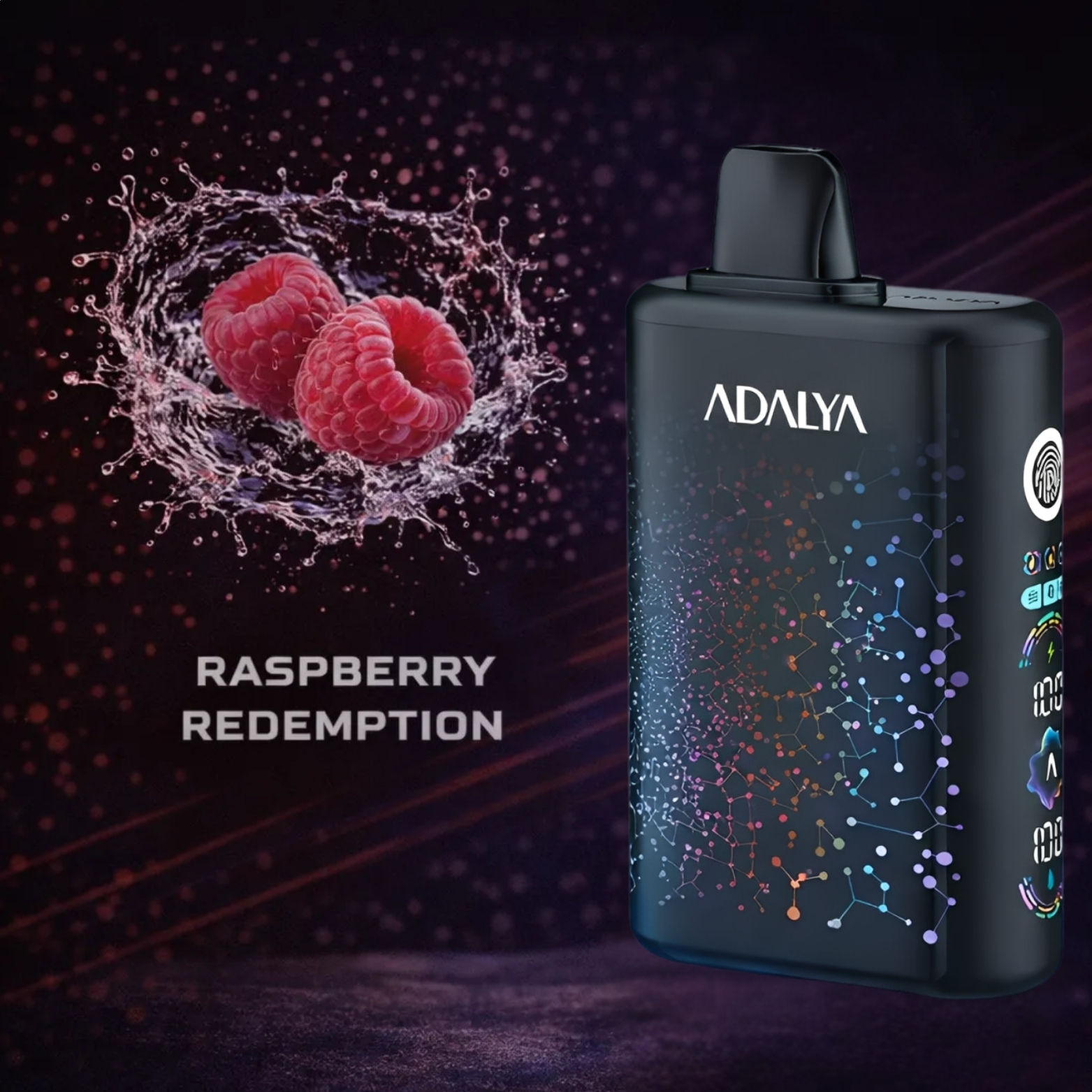 Adalya Raspberry Redemption 30K Disposable Vape – 30000 Puffs