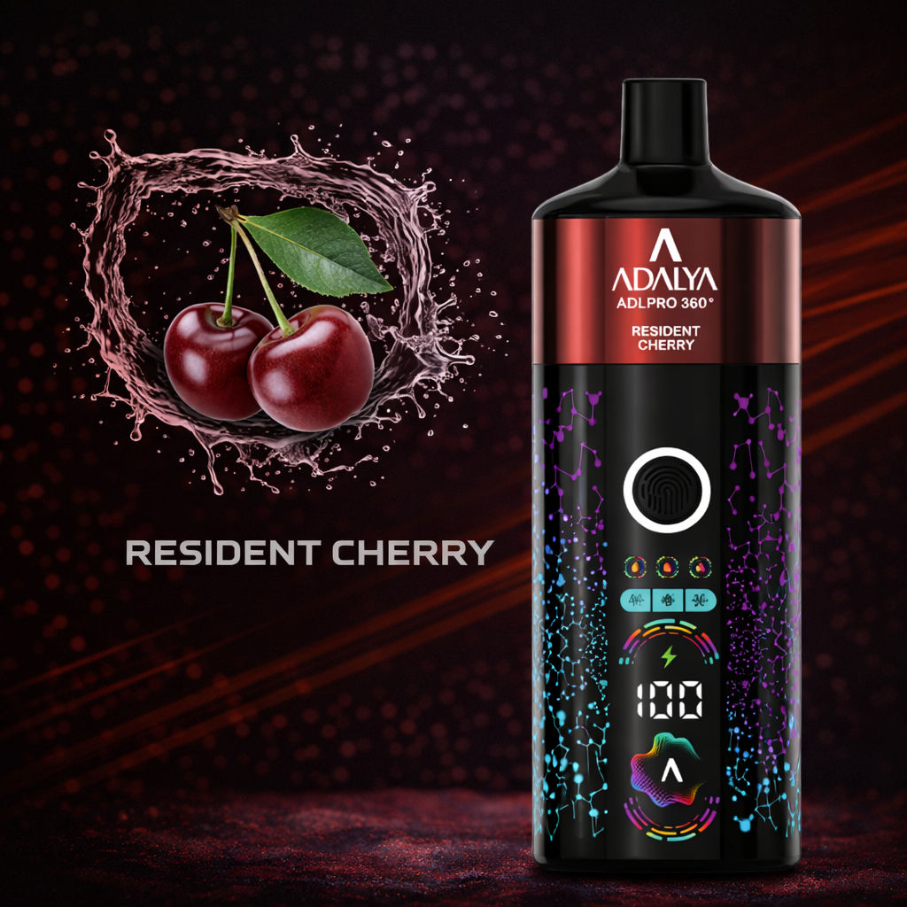 Adalya Resident Cherry 20K Disposable Vape – 20000 Puffs
