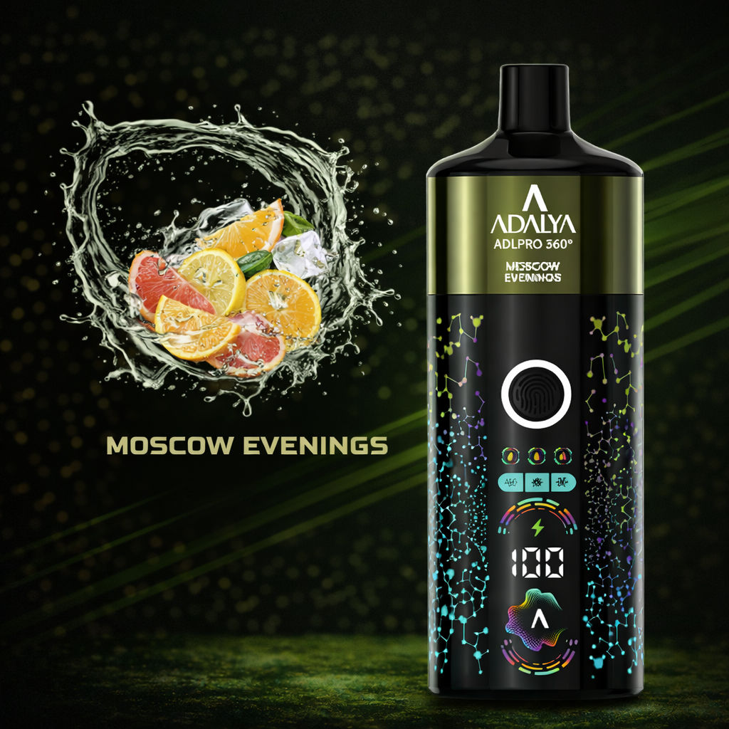 Adalya Moscow Evenings 20K Disposable Vape – 20000 Puffs