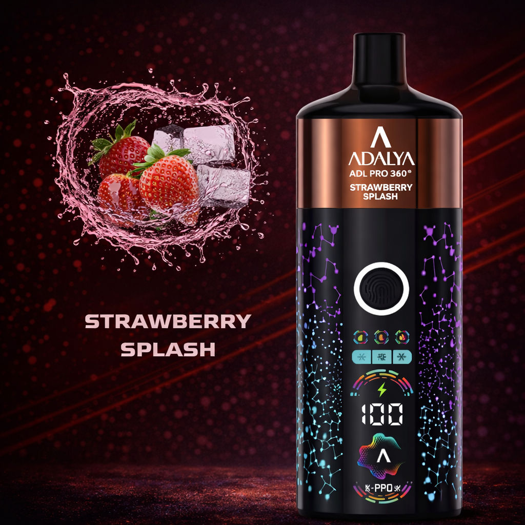 Adalya Strawberry Splash 20K Disposable Vape – 20000 Puffs