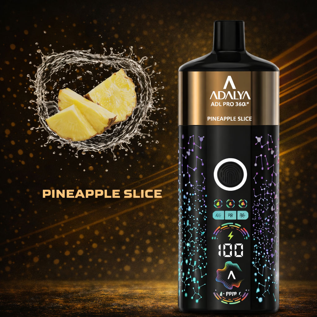 Adalya Pineapple Slice 20K Disposable Vape – 20000 Puffs