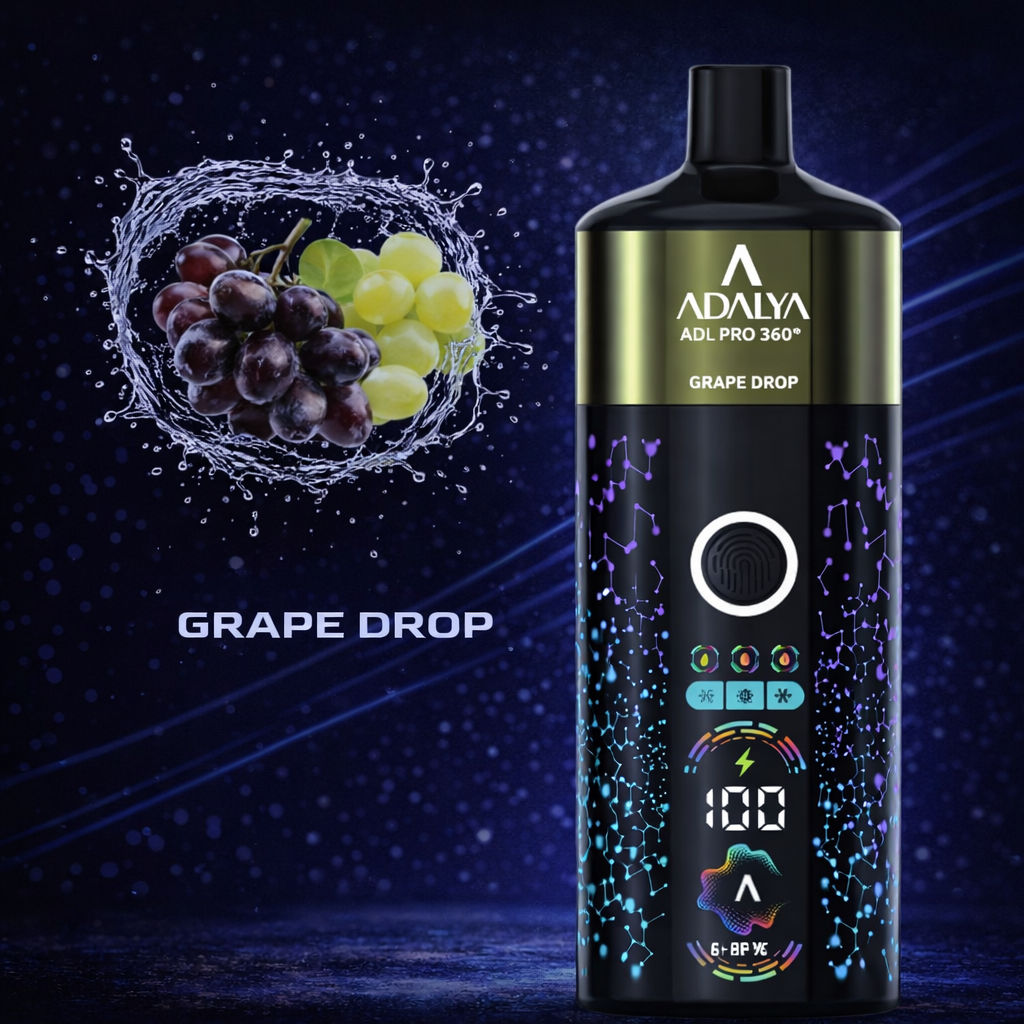 Adalya Grape Drop 20K Disposable Vape – 20000 Puffs
