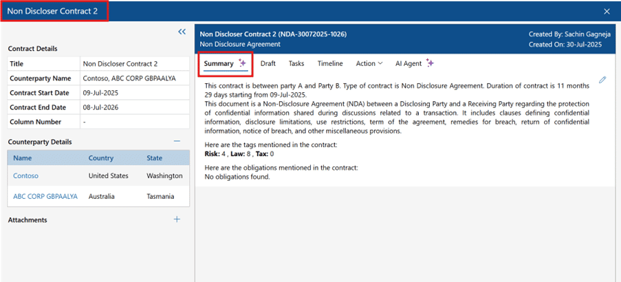 Microsoft 365 contract management