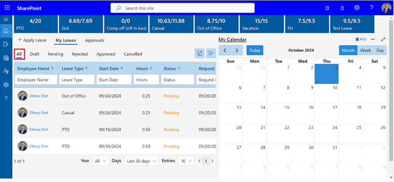 leave management software