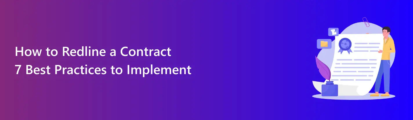 Redline a contract