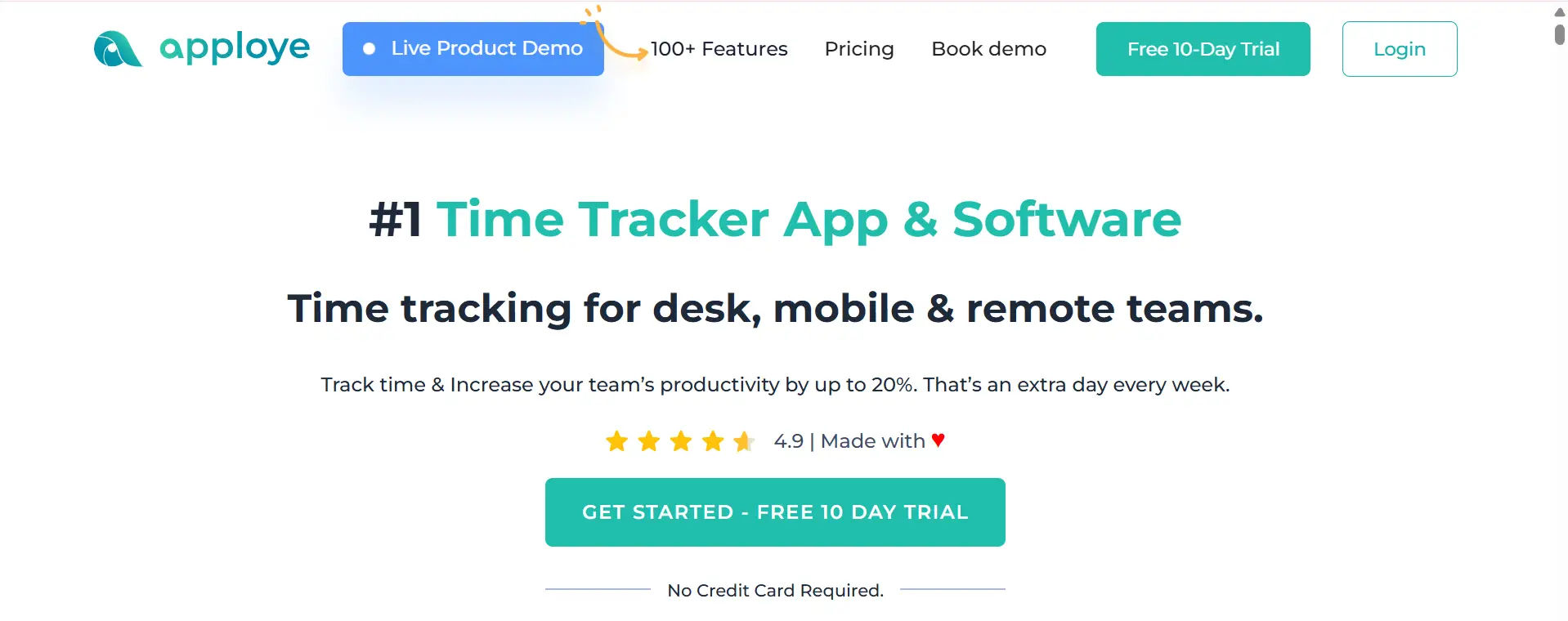 Time tracking Software