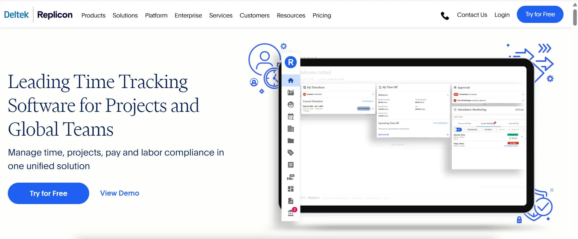Timesheet application software