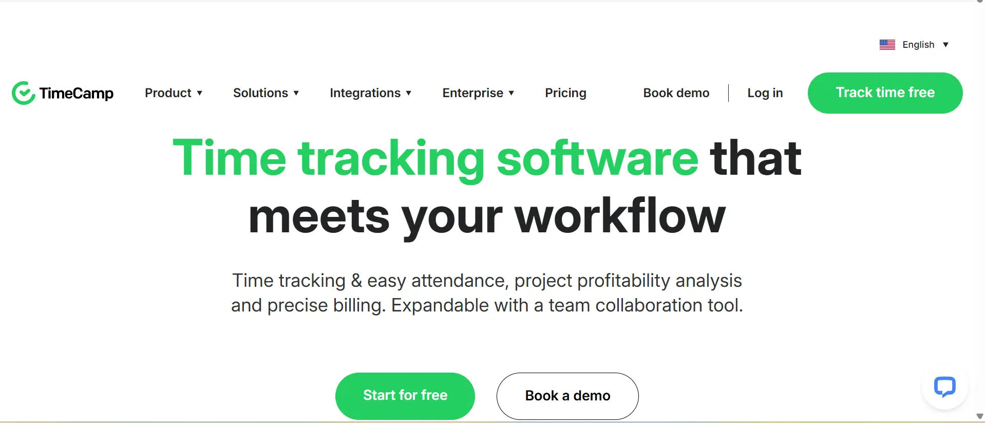 Time tracking software