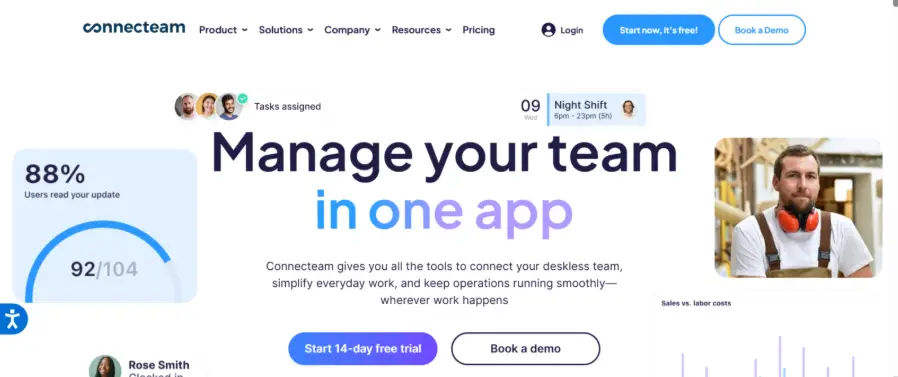 Vacation scheduling software