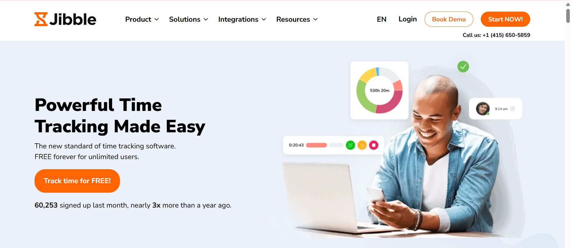 Time clock for small business
