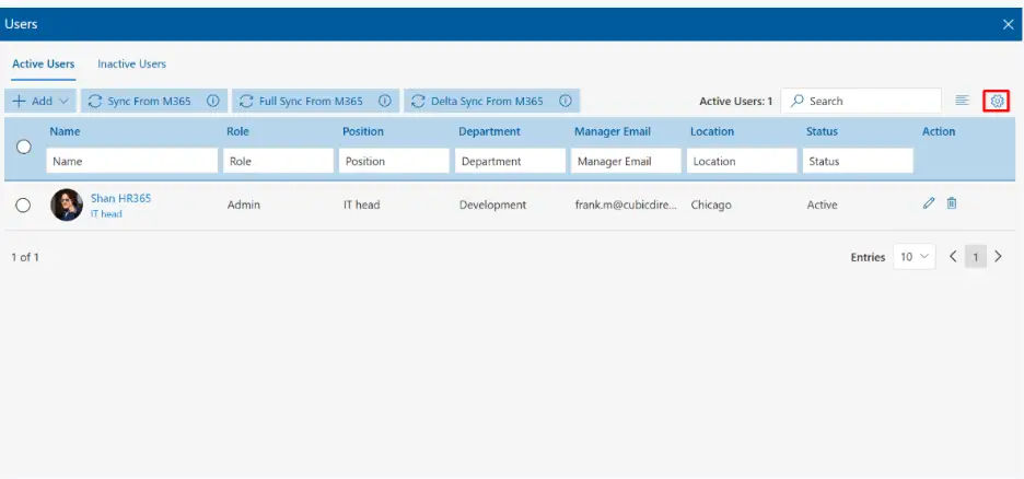 Performance Management