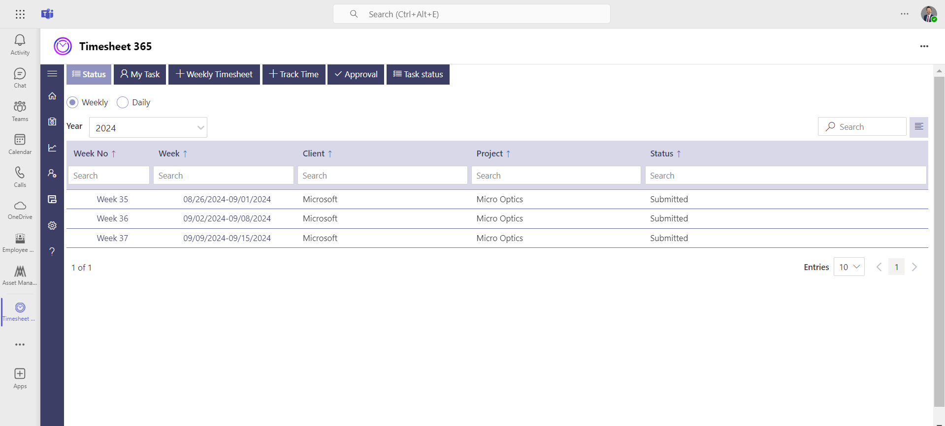 Timesheet 365