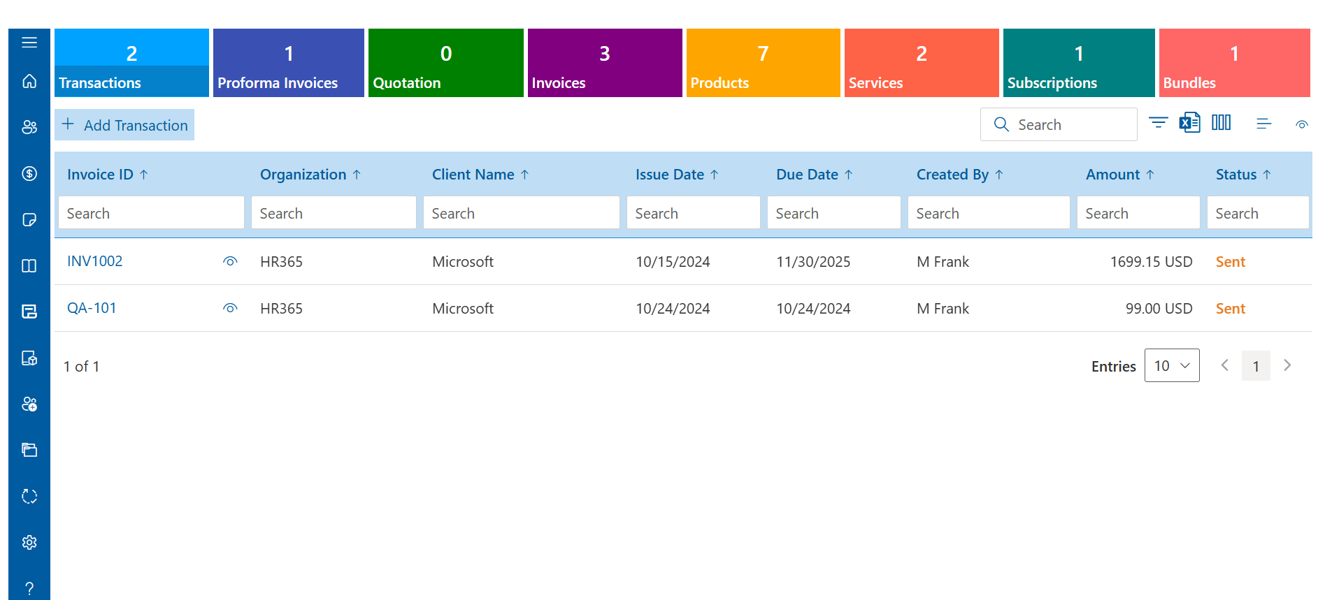SharePoint Contract management