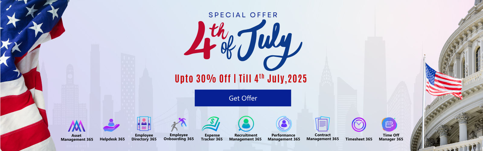 Special US Independence Day Offers!